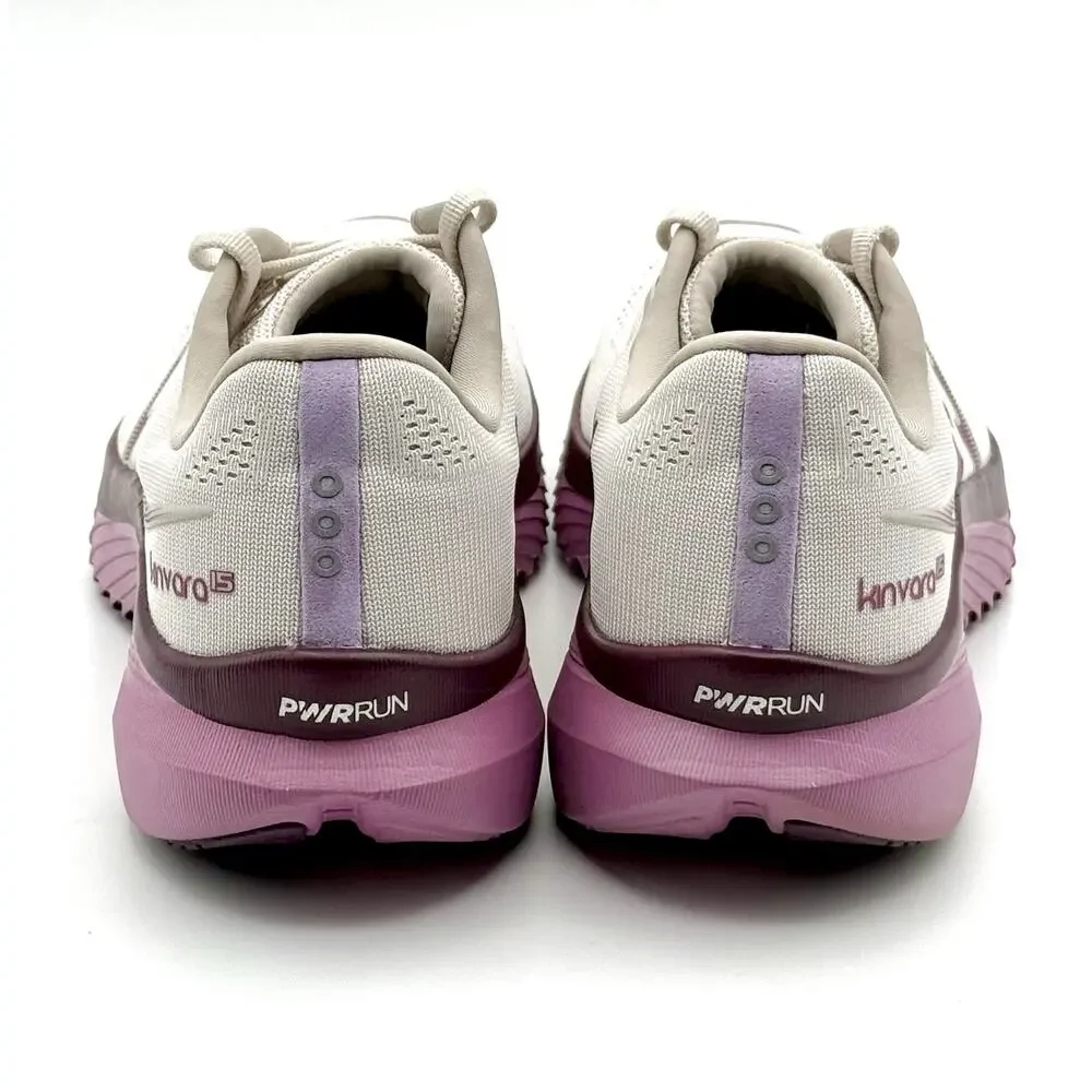 Saucony Kinvara 15 Purple Grey Running Shoes Women's Size 8 - S10967-240 - VGC